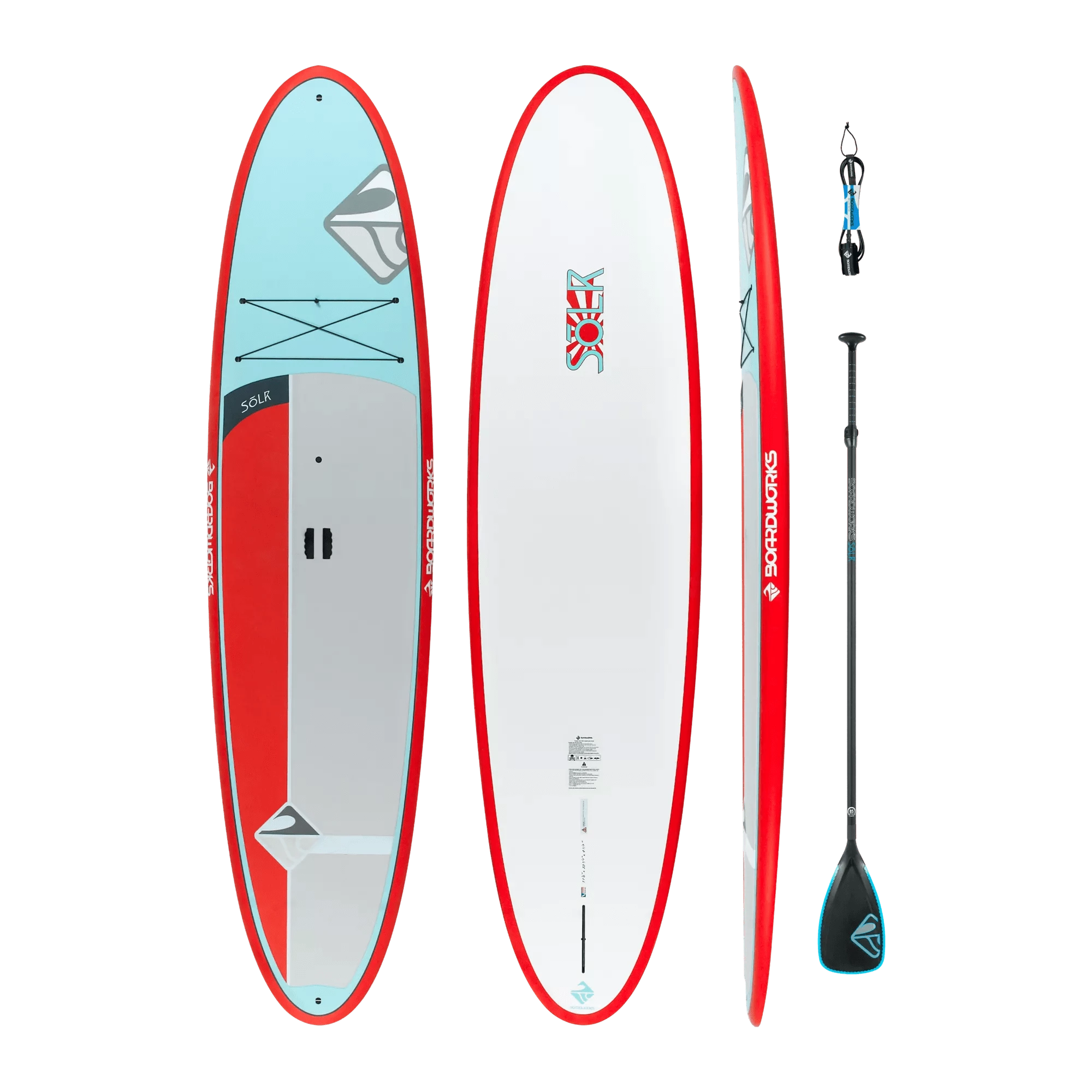 Solr 11'6" All-Around Paddle Board With Paddle And Leash