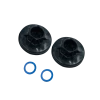 Pelican Pedal Boat Wheel Bushings In Black - Pack Of 2