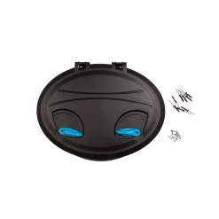 Pelican Double-Wide Quick Lock Hatch - Electric Blue