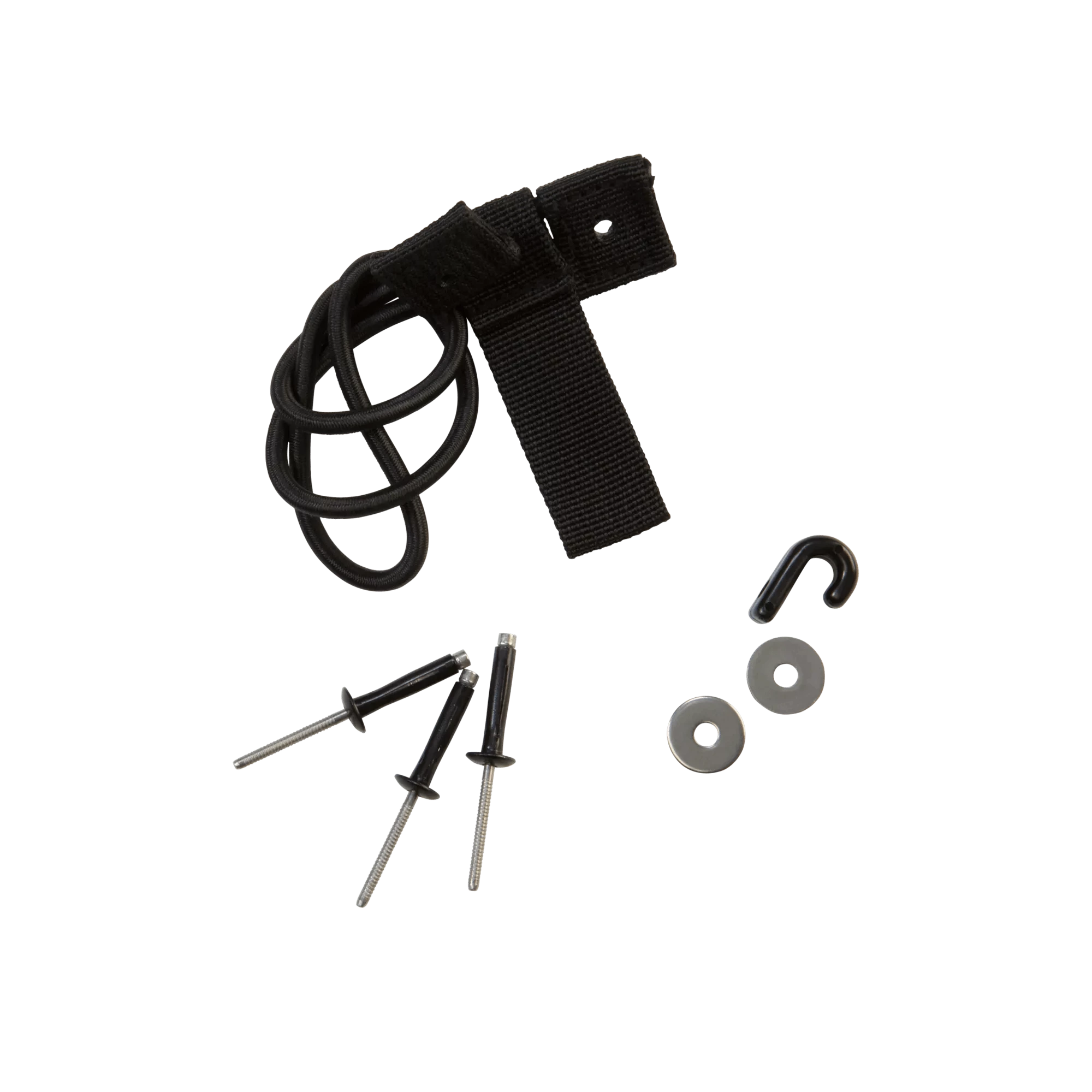 Pelican Black Paddle And Rod Tie-Down