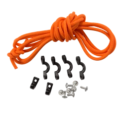 Pelican Bright Orange 142" (361 Cm) Tank Well Bungee Cord